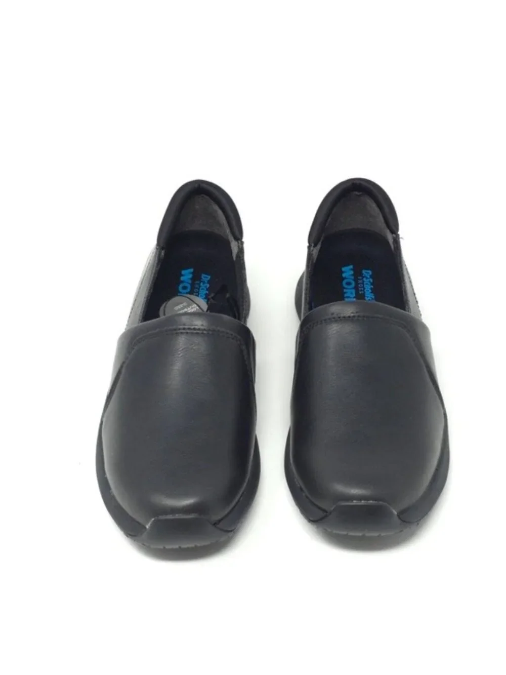 Dr. Scholl's Dive In Slip Resistant Work Loafers Black Memory Foam 8W